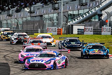 Team HRT mit drei Top-Ten-Platzierungen bei DTM auf dem Nürburgring