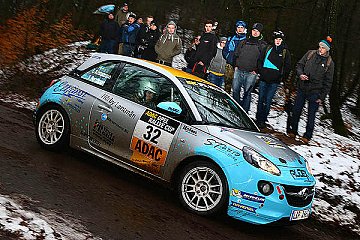 Audex Motorsport bei der Saarland-Pfalz Rallye