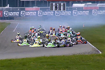 Dramatischer Saisonabschluss der IAME Euro Series