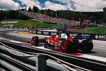 Lewis Hamilton auf dem Red Bull Ring - Foto: Ferrari