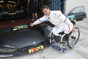 Alex Zanardi nach DTM-Test: „Der Fortschritt ist massiv“
