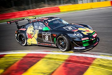 Goldbären-Porsche glänzt bei schwierigsten Bedingungen