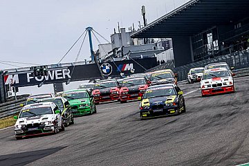 Ereignisreiches Wochenende des DMV BMW 318ti Cup in der Eifel