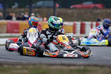 Marek Schaller überzeugt beim ADAC Kart Masters in Wackersdorf