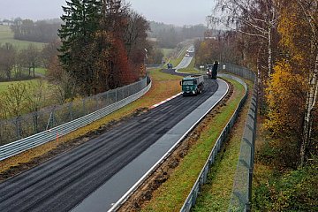 Nürburgring bekommt zweieinhalb Kilometer neuen Asphalt