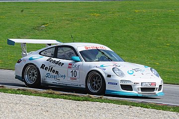Mit dem Porsche fuhr Bender bis einschließlich auf dem Red Bull Ring - Foto: Ralph Monschauer