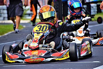 Taym Saleh auf Titelkurs im ACV Kart Nationals