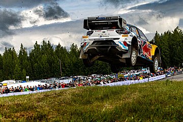 Rang drei in Finnland mit dem Puma Hybrid Rally1