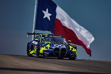 Podium für den BMW M4 GT3 EVO in Austin