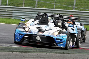 Die KTM X-BOW BATTLE wrd im Rahmen des Porsche Alpenpokals ausgetragen