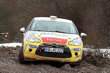 Nico Knacker bei Schlammschlacht im Saarland