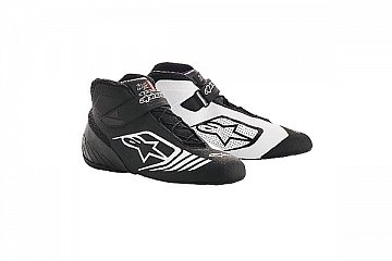 Alpinestars Tech-1 KX Schuh in schwarz-weiß