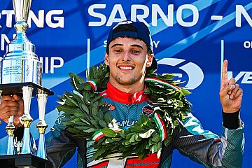 Emilien Denner ist Kart-Europameister - Foto: Fast-Media