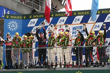 Platz drei für Pierre Kaffers Team in Le Mans