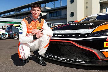 Hugo Sasse mit Pole für Lauf 1 in Oschersleben