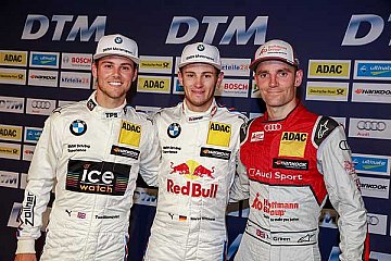 Tom Blomqvist, Marco Wittmann und Jamie Green - Foto: DTM