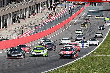 Porsche Sports Cup mit heißen Rennen in Spielberg