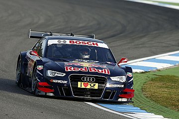 Audi-Trio im zweiten Training vorne