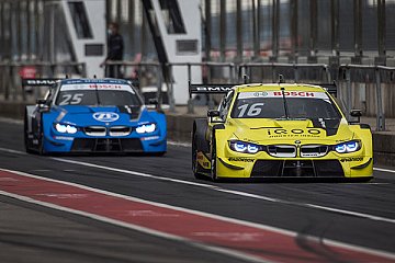 Die Räder rollen wieder: BMW beim DTM-Test auf dem Nürburgring