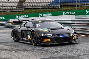 Der Audi R8 LMS GT3 bei den Testfahrten auf dem Red Bull Ring - Foto: Marko Tarrach