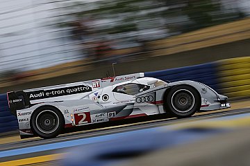 Audi gut für die 24 Stunden von Le Mans vorbereitet