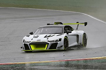 Prominenter Auftritt des Audi R8 LMS GT2 in Spa