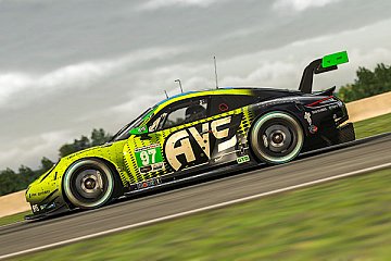 Podestplatz für Porsche auf virtuellem Virginia International Raceway