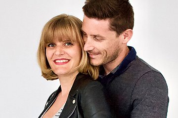 Carolin und Kevin Estre - Foto: Porsche