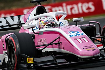 Maximilian Günther bei der Formel 2 in Budapest vom Pech verfolgt