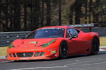 Mike Jäger in 2013 auf Ferrari 458 Endurance