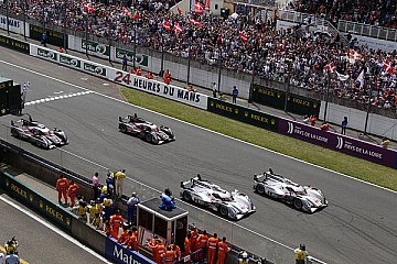 Audi-Quintett kämpft um den WM-Titel