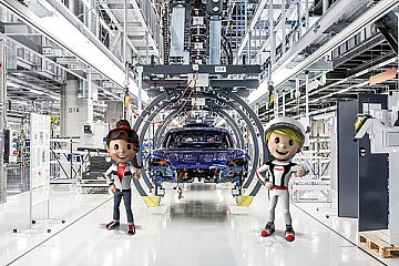 Porsche 4Kids in der „Autofabrik“