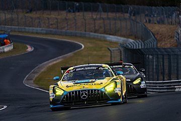 Die GTWC-Champions Lucas Auer und Maro Engel starten für das Mercedes-AMG Team GetSpeed - Foto: VLN
