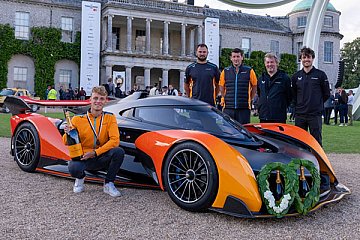 Historisch: Kirchhöfer gewinnt das Shootout Hillclimb von Goodwood