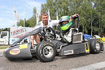 Hugo Sasse im Pech beim WAKC in Wittgenborn