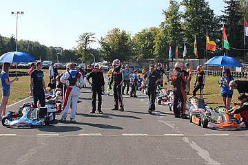 Spannung beim vorletzten Lauf des Euro Kart Cup