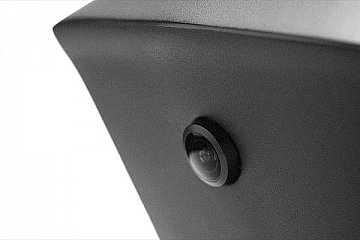 Auf der Rückseite des Helms ist eine Heckkamera angebracht - Foto: Skully Systems