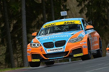 Uwe Ebertz und Gabriele Piana im BMW M235i Racing Cup -Foto: RCN
