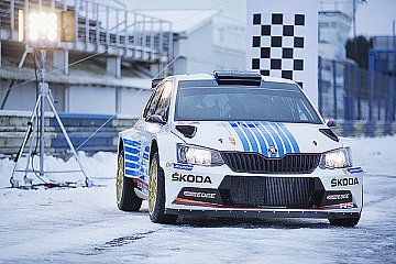 SKODA Motorsport bei der Rallye Monte Carlo