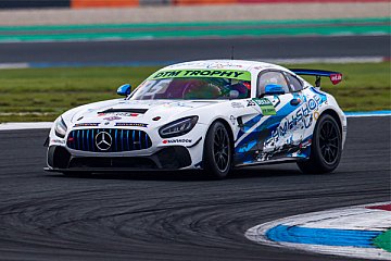 William Tregurtha (GBR), Mercedes-AMG, CV Performance Group fuhr die Bestzeit in der DTM Trophy - Foto: DTM