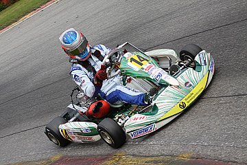 Hendrik Grapp Halbzeitmeister im ADAC Kart Masters