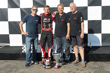 Podium für Max Fleischmann und FM Racing