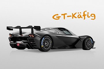 Neu konstruiert hält der GT-Käfig im Überschlag-Drucktest dem mehrfachen Fahrzeuggewicht stand und verfügt jetzt über seitliche Verstrebungen im Monocoque sowie ein Kreuz hinter dem Fahrersitz.