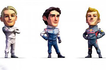 Auch Nico Rosberg, Bruno Senna und Sebastian Vettel sind mit dabei