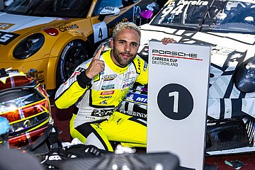 Dylan Pereira fährt auf dem Nürburgring zum zweiten Saisonsieg