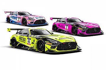 Familienzuwachs: GetSpeed mit drei Mercedes-AMG GT3 in Spa