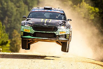 Škoda-Fahrer Oliver Solberg verteidigt WRC2-Gesamtführung
