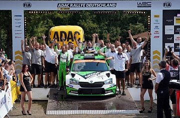 Kopecký und Dresler gewinnen WRC 2 Pro-Kategorie für Skoda
