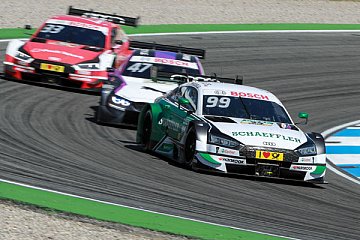 Platz zwei für Mike Rockenfeller im Phönix-Audi