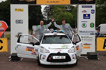 Sieg für Duo von Gartzen/Loth bei der Rallye Stemweder Berg